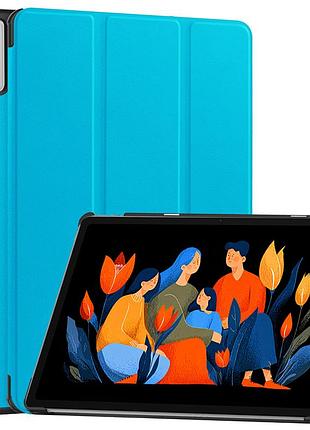 Чехол книжка для планшета lenovo idea tab plus 12,1 2025 tb-361fu tb-361xu голубой / blue