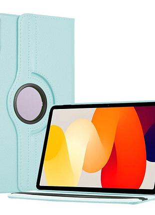 Чохол-книга поворотна 360 для планшета xiaomi redmi pad se 11 блакитний/blue