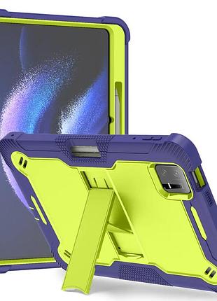Чехол противоударный shockprof capsule для планшета xiaomi pad 6, pad 6 pro салатовый