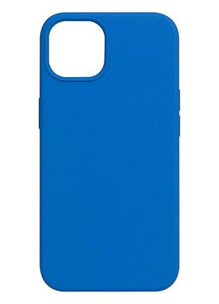 Защитный силиконовый чехол для телефона iphone 13 (с закрытым низом) royal blue
