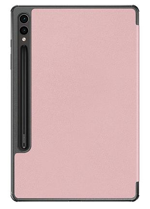 Чехол книжка для планшета samsung galaxy tab s9+ /s9+fe /s10+ 12.4 рожевий