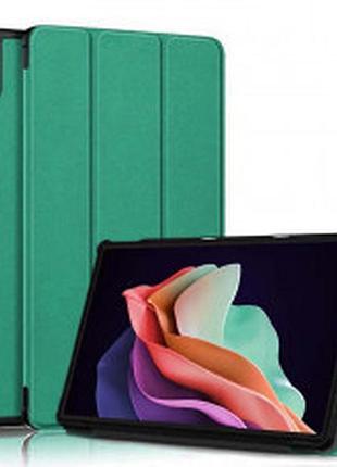 Чехол книжка для планшета lenovo tab p11 2nd gen tb-350 fu, tb-350 xu bottle green