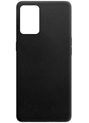 Силиконовый чехол candy для oppo a54 4g / a16 4g / a16s чорний