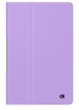 Чехол книжка для планшета lenovo tab plus tb-351 fu лавандовый
