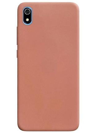 Силіконовий чохол candy для xiaomi redmi 7a rose gold