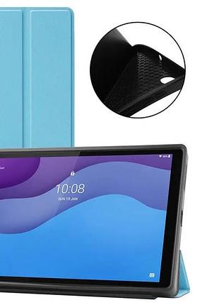 Чехол книжка для планшета huawei matepad t10 голубой
