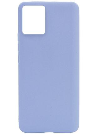 Силіконовий чохол candy для realme c30 блакитний / lilac blue