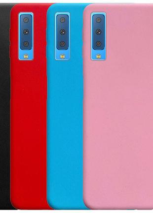 Силіконовий чохол candy для samsung a750 galaxy a7 (2018)