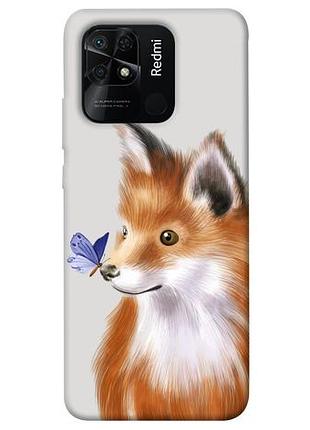 Силиконовый чехол для телефона xiaomi redmi 10c animals print 12