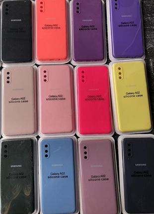 Защитный силиконовый чехол для телефона samsung galaxy a02