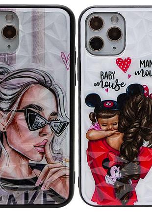 Tpu+pc чехол prisma ladies для apple iphone 11 pro (5.8")