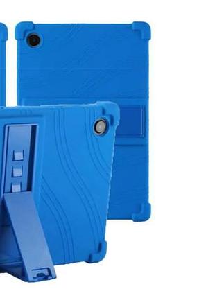 Противоударный силиконовый чехол для планшета lenovo tab m10 (3rd gen) tb-328 fu tb-328 xu dark blue