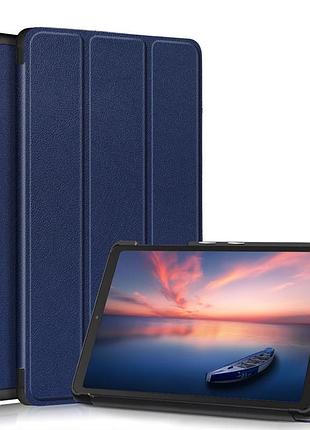 Чехол книжка для планшета samsung galaxy tab a7 lite 8.7 2021 sm-t220 и sm-t225 синий