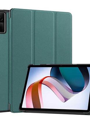Чехол книжка для планшета xiaomi redmi pad se 11' dark green