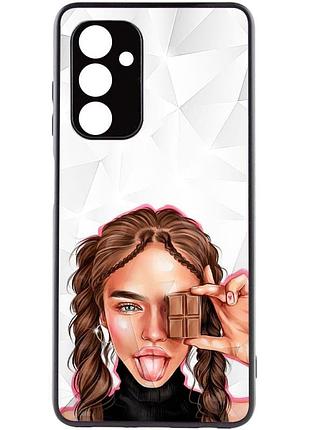 Tpu+pc чохол prisma ladies для samsung galaxy a14 5g chocolate, tpu+pc