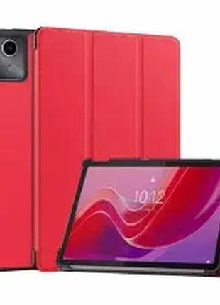 Чехол книжка для планшета lenovo tab m11/k11 tb-330 fu tb-331 fc/ fu красный