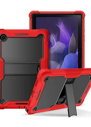 Чехол противоударный shockprof capsule для планшета samsung galaxy tab a8 10.5 sm-x200 sm-x205 красный
