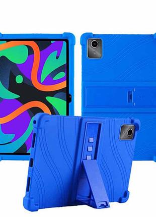 Противоударный силиконовый чехол для планшета lenovo tab m11/k11 tb-330 fu tb-331 fc/ fu синий