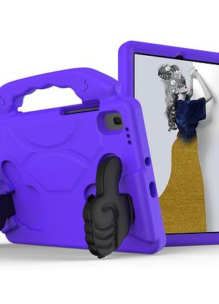 Чехол бампер eva kids для планшет samsung galaxy tab a8 (2019) sm-t290 и sm-t295 фиолетовый