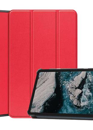 Чехол книжка для планшета nokia t20 10.4 2022 red