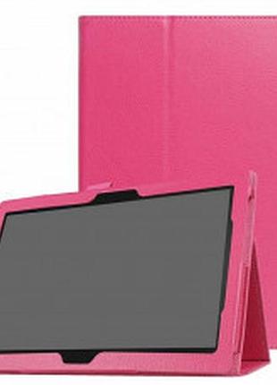 Чехол книжка standart для планшета lenovo tab e10 tb-x104f и tb-x104l rose red