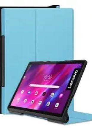 Чехол книжка lenovo yoga tab 11 yt-j706f голубой