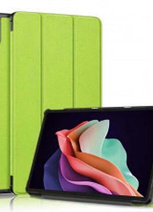 Чехол книжка для планшета lenovo tab p11 2nd gen tb-350 fu, tb-350 xu apple green