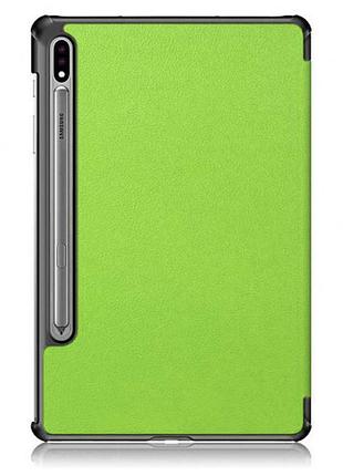 Чехол для планшета samsung galaxy tab s9 /s9 fe sm-x710 sm-x716 sm-x510 sm-x516 sm-x518 apple green