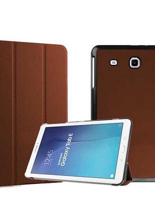 Чехол книжка для планшета samsung galaxy tab e 9.6 sm-t560 и sm-t561 коричневый