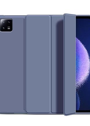 Чехол книжка flat для планшета xiaomi pad 6, pad 6 pro лавандовый