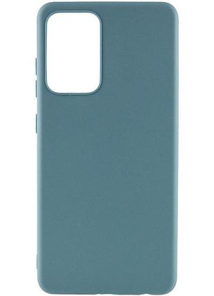 Силиконовый чехол candy для samsung galaxy a52 4g / a52 5g / a52s синій / powder blue
