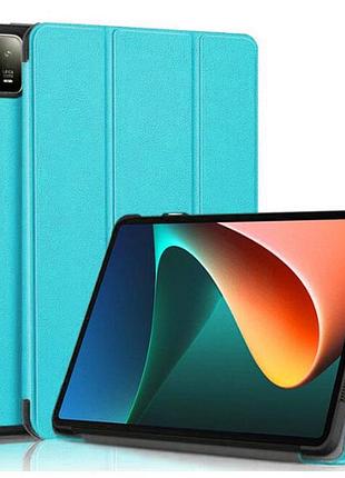 Чохол книжка для планшета xiaomi pad 6, pad 6 pro блакитний