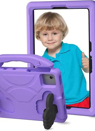 Чехол бампер eva kids для планшета samsung galaxy tab s7 sm-t870 t875 и s8 x700n x706 лавандовый