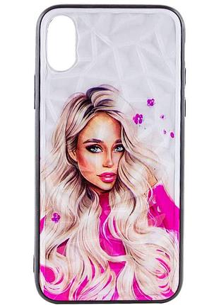 Tpu+pc чохол prima ladies для apple iphone xs max (6.5) pink, tpu+pc