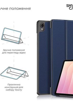 Чехол книжка для планшета samsung galaxy tab s11 5g 11" sm-x736 / tab s11 wi-fi 11" sm-x730 синий