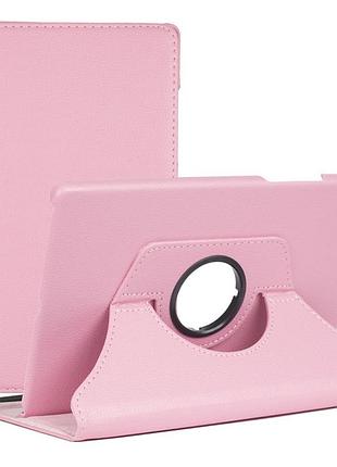 Чехол книжка поворотный 360 для планшета samsung galaxy tab a7 10.4 sm-t500 и sm-t505 розовый