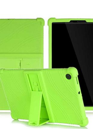 Чехол бампер rainbow для планшета samsung galaxy tab a8 10.5 sm-x200 sm-x205 салатовый