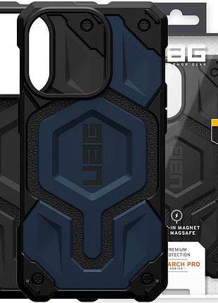 Ударопрочный чехол uag monarch pro with magsafe leather для apple iphone 13 pro (6.1")