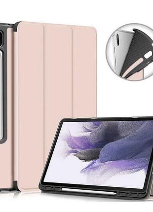 Чехол книжка gum stylus для планшета samsung galaxy tab s8 s9 s10 ultra 14.6 золотой / gold