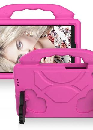 Чехол бампер eva kids для планшета samsung galaxy tab a9 8.7' sm-x110 sm-x115 sm-x117 розовый / pink