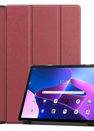 Чехол книжка для планшета lenovo tab m10 (3rd gen) tb-328 fu tb-328xu cherry