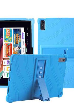 Силиконовый чехол для планшета lenovo tab p11 2nd gen tb-350 fu, tb-350xu sky blue