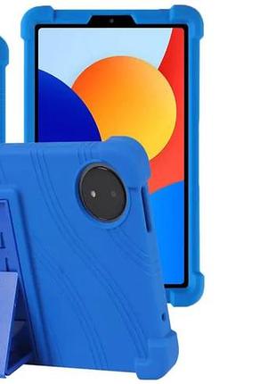 Протиударний силіконовий чохол для планшета xiaomi redmi pad se 8.7 синій