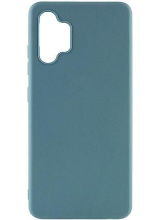 Силиконовый чехол candy для samsung galaxy a34 5g синій / powder blue