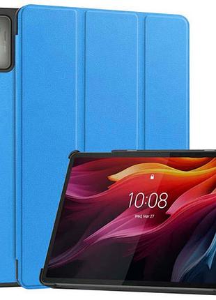 Чехол книжка для планшета lenovo tab k11 plus tb-352f голубой