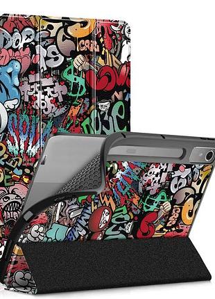Чехол gum для планшета lenovo tab p12 12.7' tb-370 fu tb-371fc tb-372 fc граффити