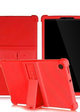 Противоударный силиконовый чехол для планшета lenovo tab m10 plus tb-x606l tb-x606f tb-x606x 10.3 красный
