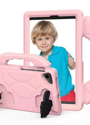 Чехол бампер eva kids для планшета samsung galaxy tab a9 8.7' sm-x110 sm-x115 sm-x117 розовый