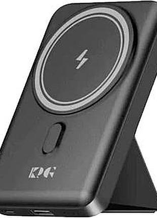 Беспроводной повербанк magsafe king power wpg-101, 22.5w, 10000 mah / магнитный павербанк / умб / павербанк