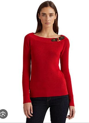 Стильный яркий джемрер с декором lauren ralph lauren